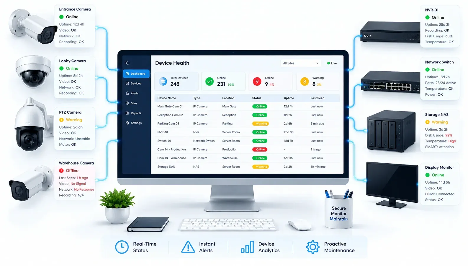 Health Monitoring overview